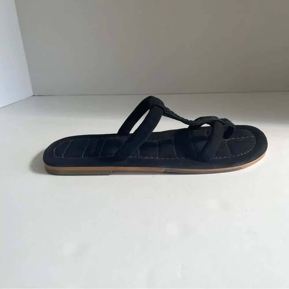 Free People 8.5 Black Strap Hadden Sandal